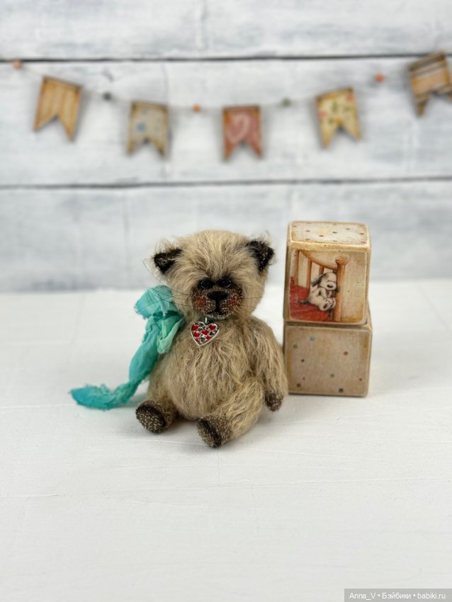 Тедди котик Барон — Авторские мишки Тедди и друзья: фото (фото 5)