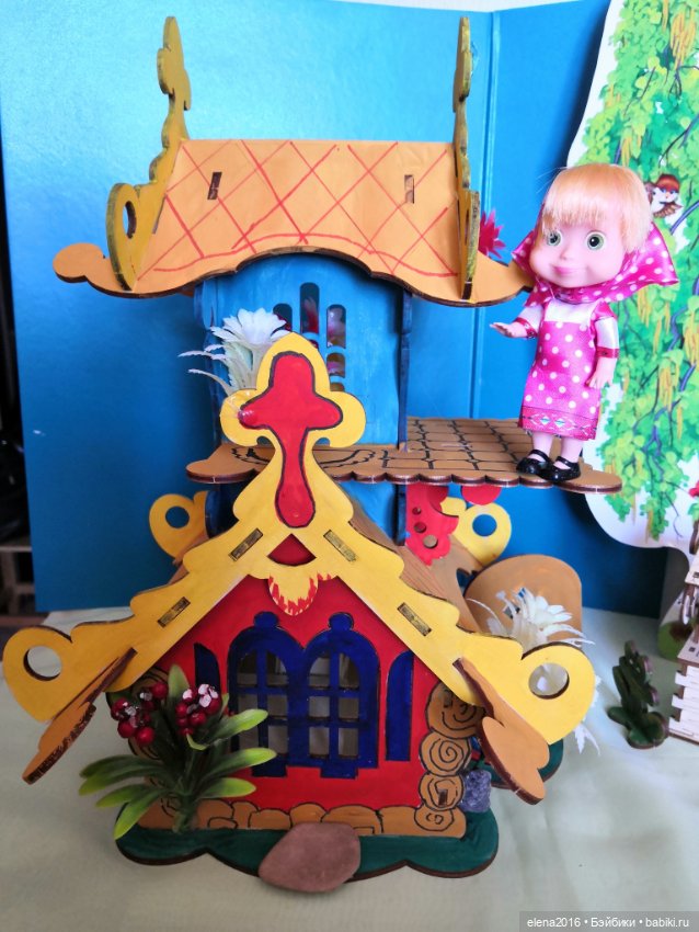 Машуля - малышка — Куклы Маша и Медведь (Simba): Маша в кармашке (фото 5)