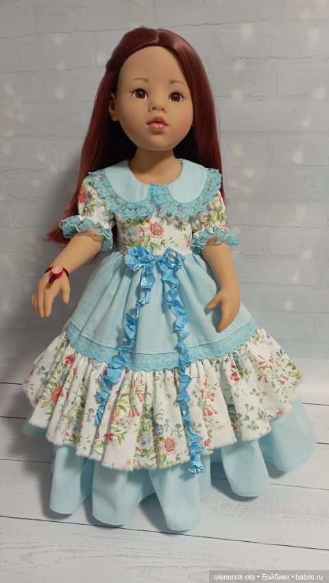 Розовое и голубое — Одежда и обувь для кукол своими руками: фото (фото 3)