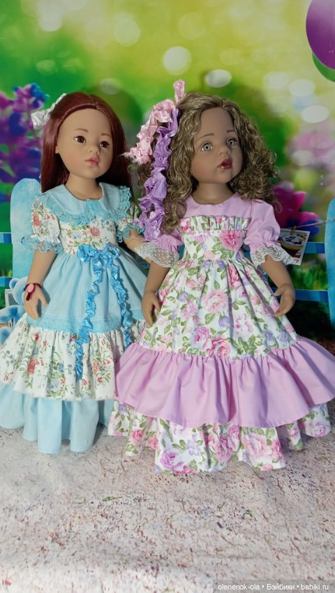 Розовое и голубое — Одежда и обувь для кукол своими руками: фото (фото 9)