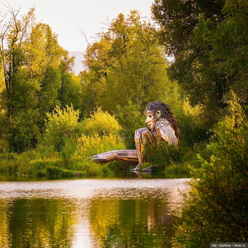 Тролли из дерева — Авторские куклы из дерева (фото 10)