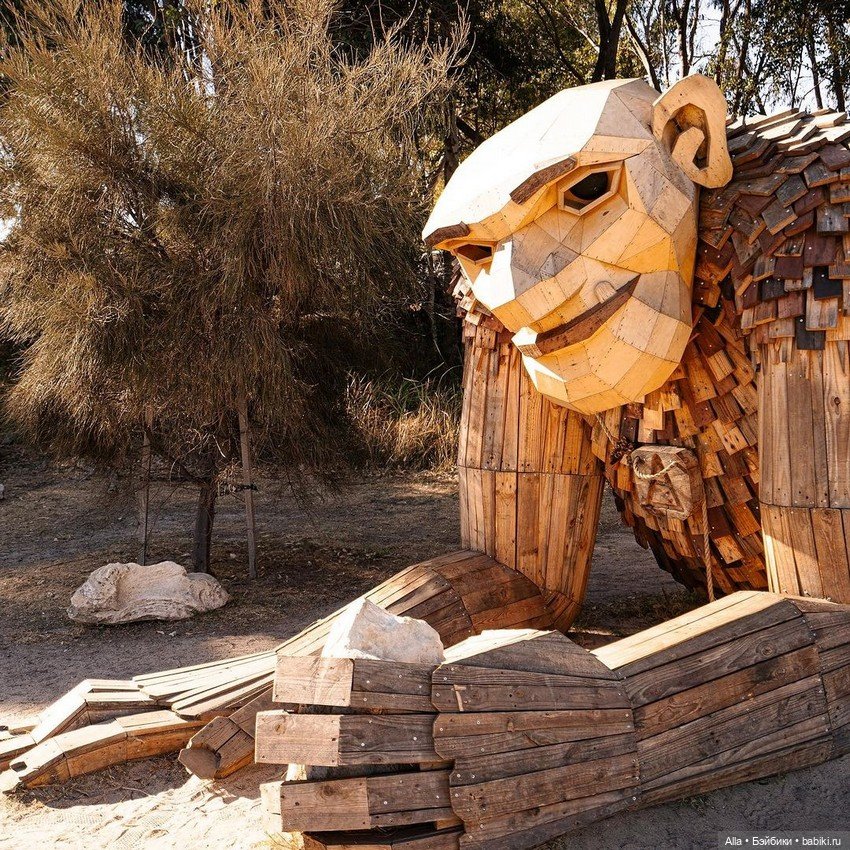 Тролли из дерева — Авторские куклы из дерева (фото 9)