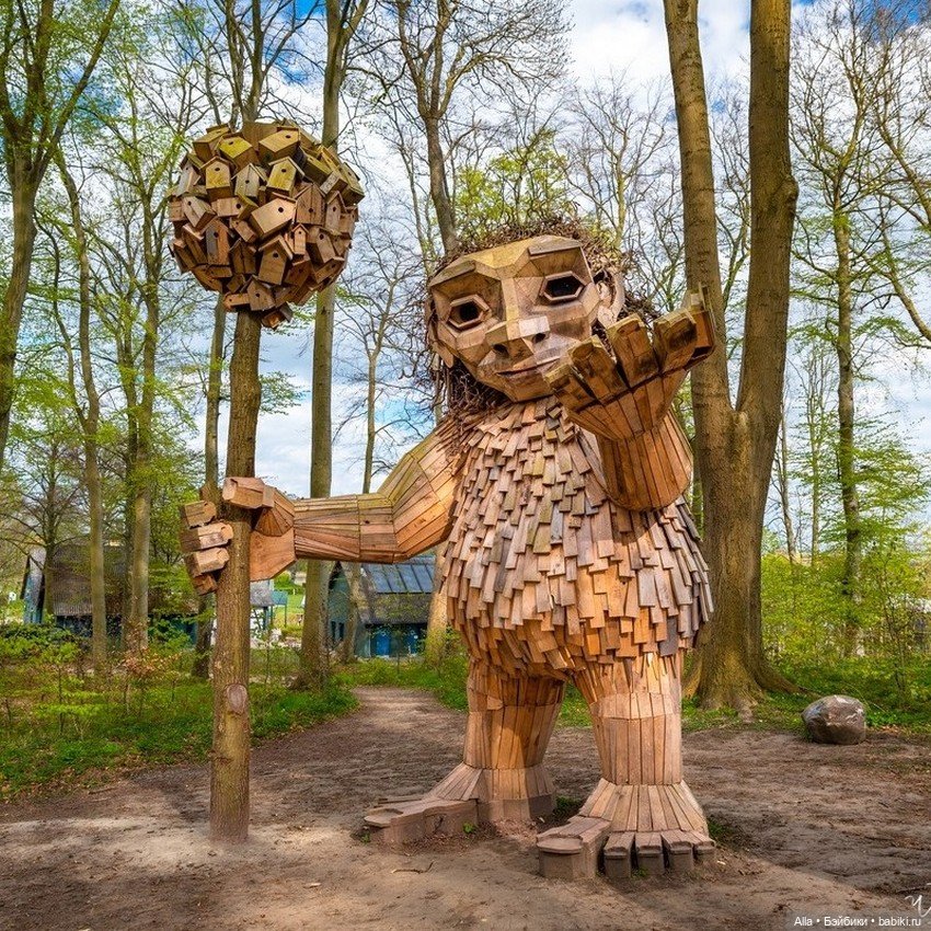 Тролли из дерева — Авторские куклы из дерева (фото 2)