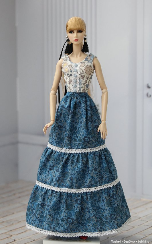 Летние платья в небесных тонах (фото 7)