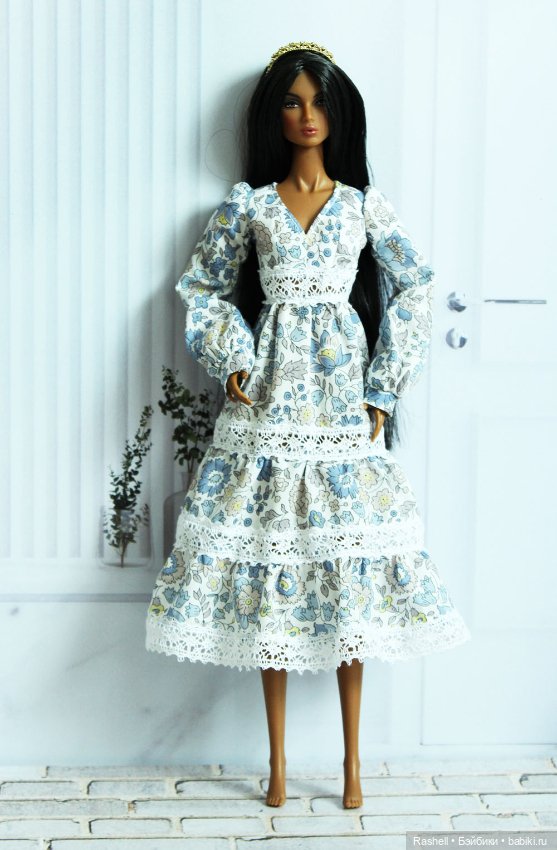 Летние платья в небесных тонах