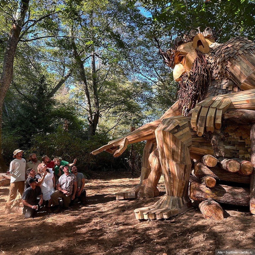 Тролли из дерева — Авторские куклы из дерева (фото 7)