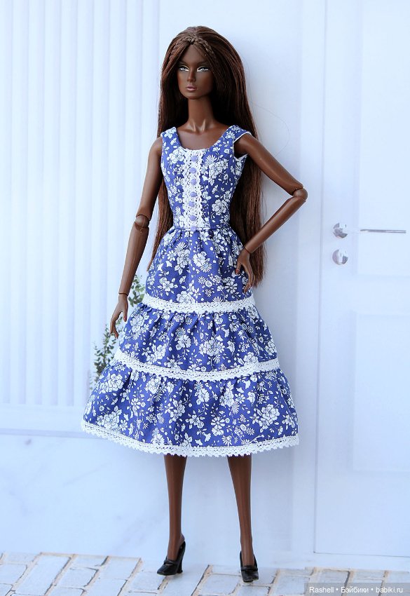 Летние платья в небесных тонах (фото 5)