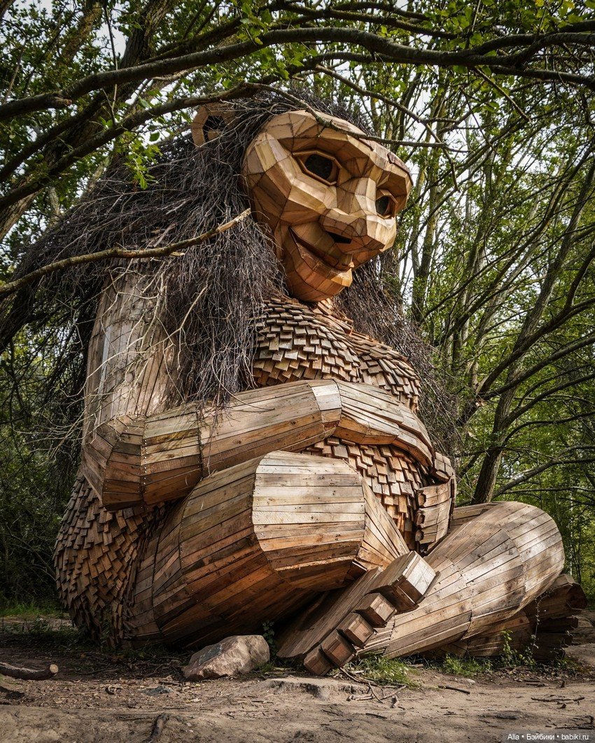 Тролли из дерева — Авторские куклы из дерева (фото 3)