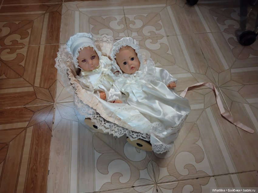 Новорожденные сестрички от Hildegard Gunzel для Gotz 2002 и 2007