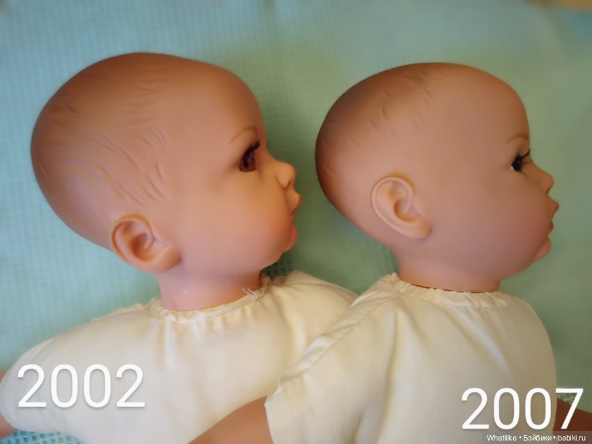 Новорожденные сестрички от Hildegard Gunzel для Gotz 2002 и 2007 (фото 2)