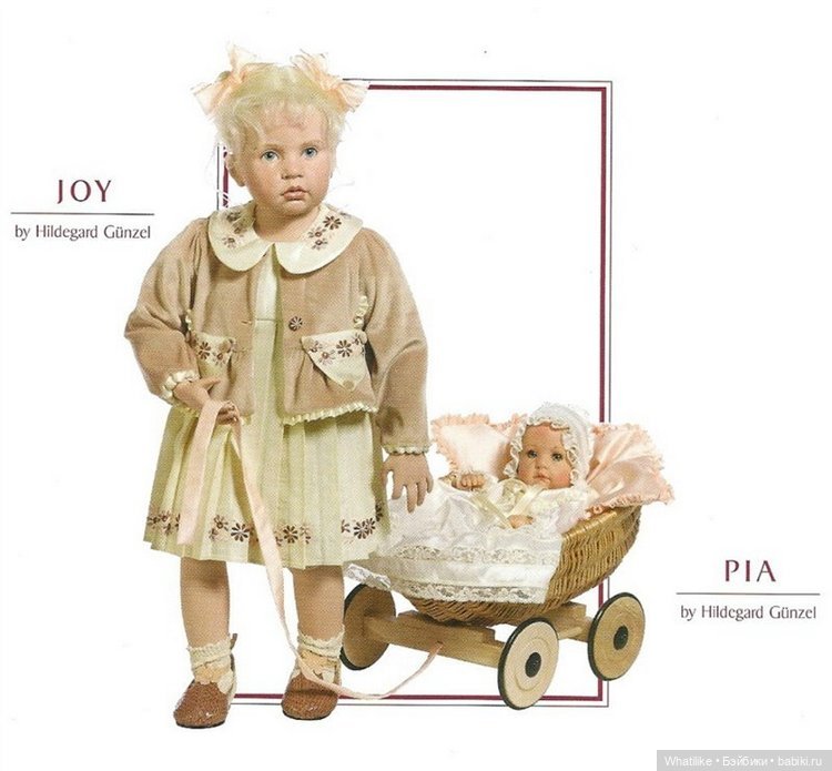 Новорожденные сестрички от Hildegard Gunzel для Gotz 2002 и 2007
