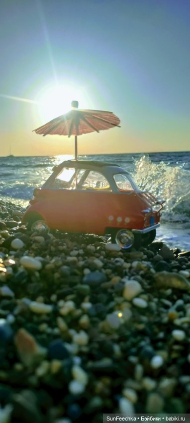 Море, солнце, bmw isetta. Эстетика (фото 10)