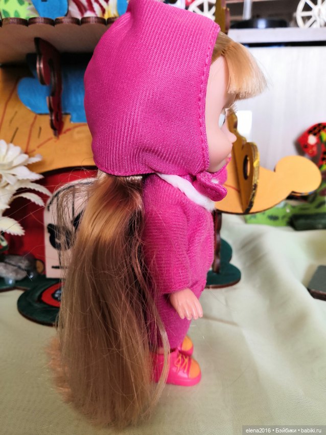 Зимняя Машка — Куклы Маша и Медведь (Simba): Маша в кармашке (фото 2)