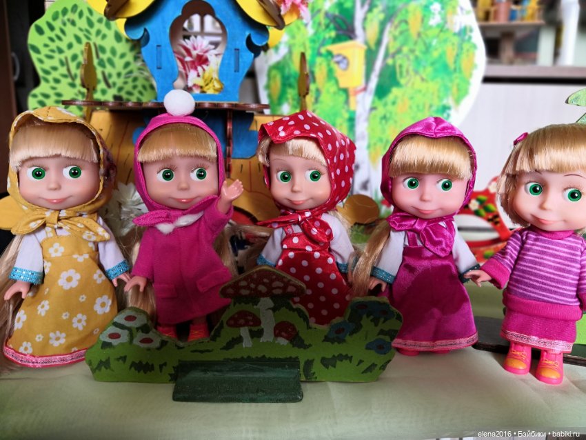 Зимняя Машка — Куклы Маша и Медведь (Simba): Маша в кармашке (фото 4)