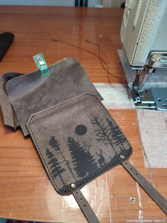 Сумки для кукол с гравировкой (фото 6)