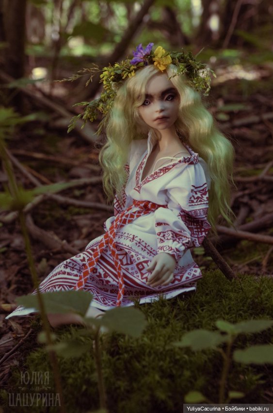 Иван Купала — Авторские шарнирные куклы своими руками: лепка