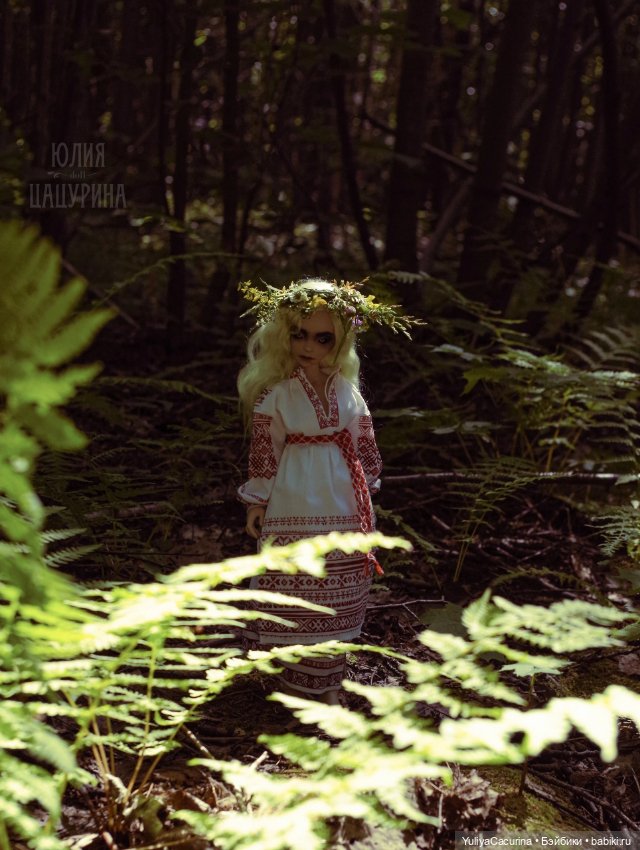 Иван Купала — Авторские шарнирные куклы своими руками: лепка