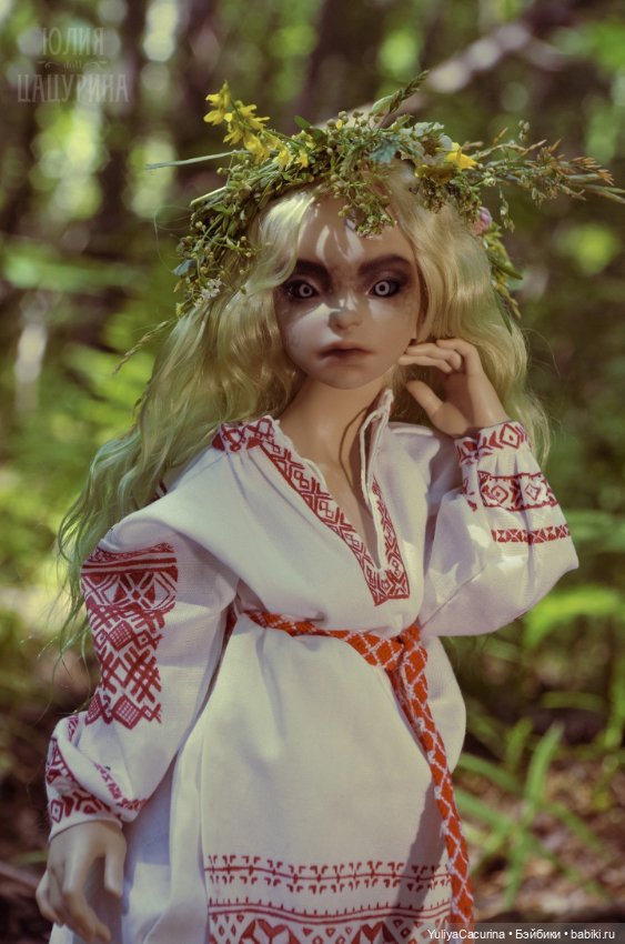 Иван Купала — Авторские шарнирные куклы своими руками: лепка