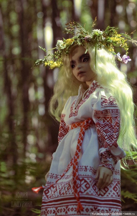 Иван Купала — Авторские шарнирные куклы своими руками: лепка (фото 7)