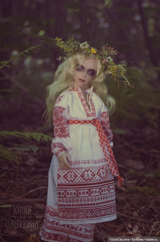 Иван Купала — Авторские шарнирные куклы своими руками: лепка