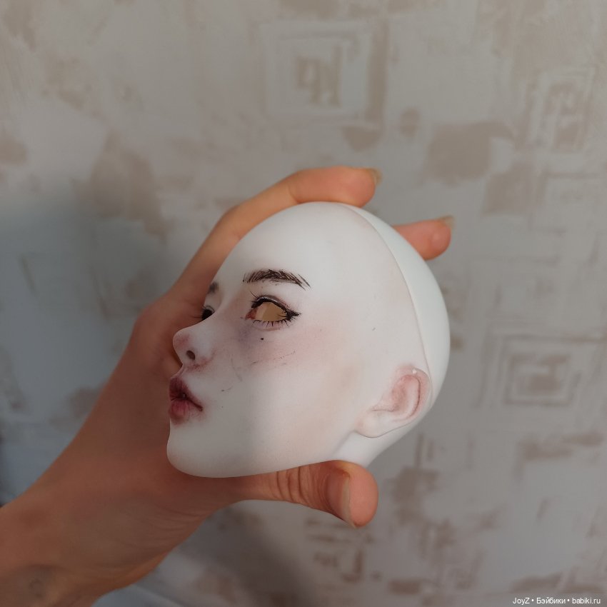 Закончила роспись Анюты — Куклы Iplehouse (Иплхаус): BJD (БЖД) (фото 6)