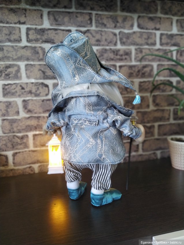 Гном аристократ 😄 — Куклы из капрона и чулочной техники: авторские игрушки (фото 4)