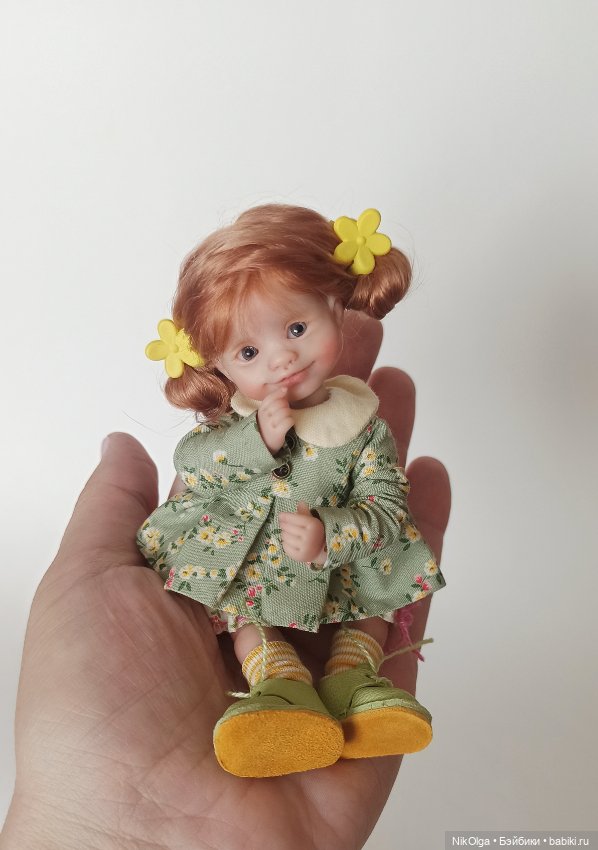 Маленькая Хитрюга — Авторские шарнирные куклы своими руками: лепка (фото 5)