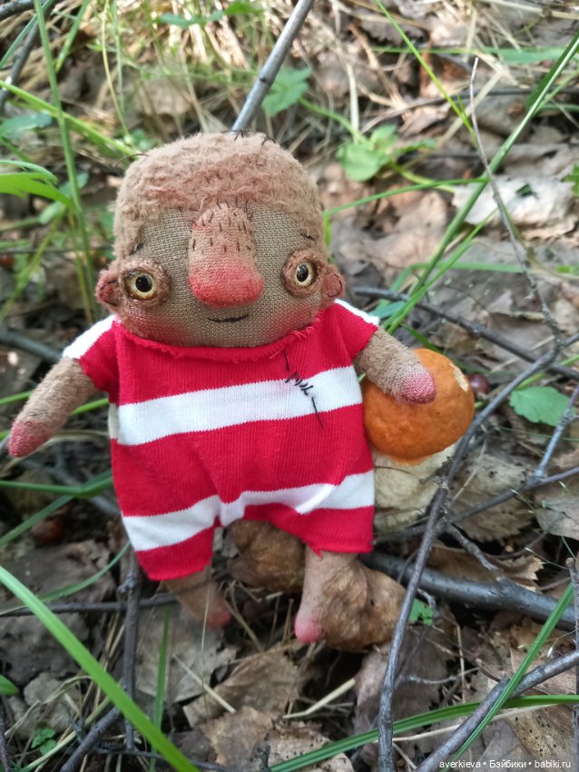 Террики. Кешью — Текстильные игрушки и примитивы: кофейные (фото 5)