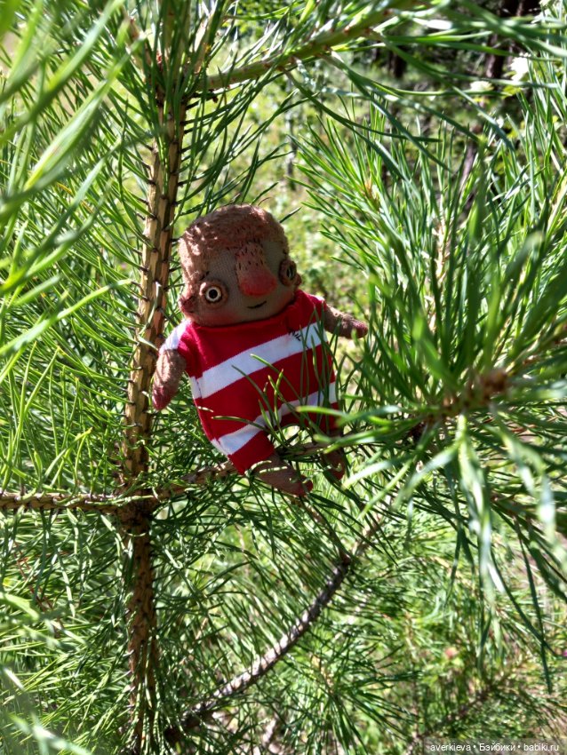 Террики. Кешью — Текстильные игрушки и примитивы: кофейные (фото 6)