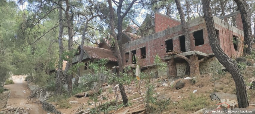 Отель -призрак Eco Dream Club. Турция, Чемьюва. Часть 2