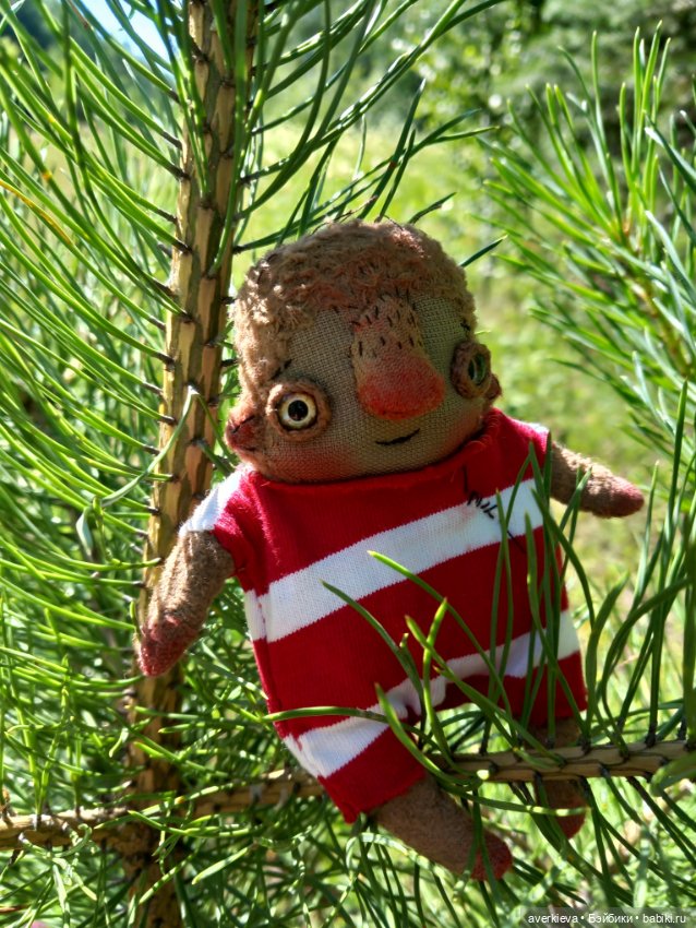 Террики. Кешью — Текстильные игрушки и примитивы: кофейные (фото 7)