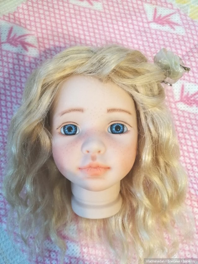 Капризы новой девочки — Ремонт и реставрация фарфоровых кукол: склейка (фото 4)