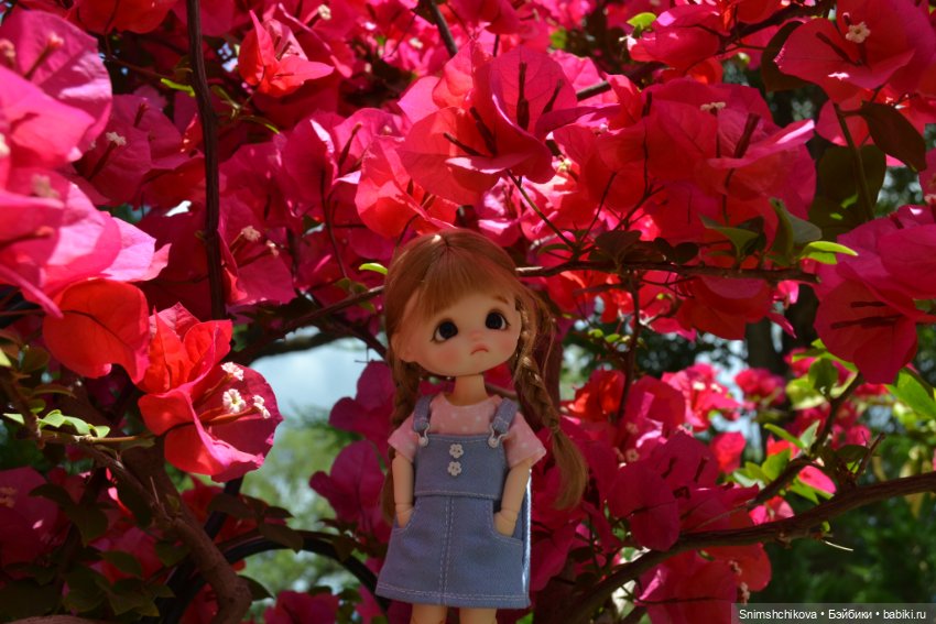 Среди цветов — Разные шарнирные куклы (не БЖД): редкие (фото 4)