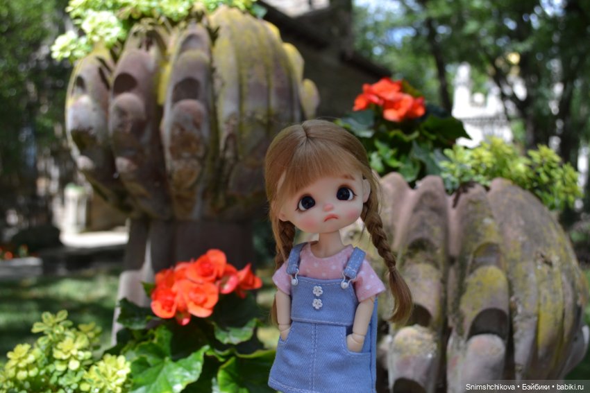 Среди цветов — Разные шарнирные куклы (не БЖД): редкие (фото 5)