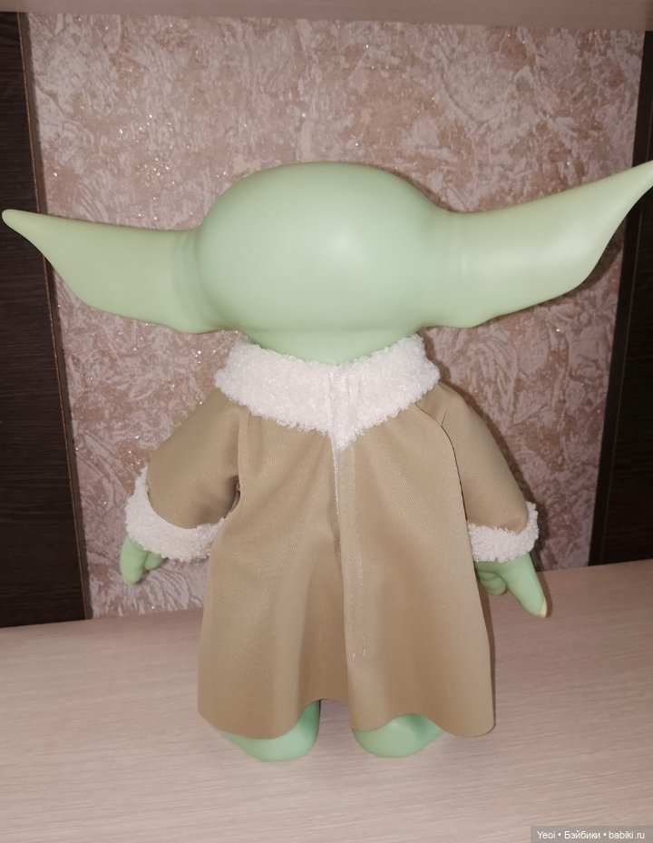 Большая подвижная фигурка Грогу (бейби Йода, малыш) (фото 10)