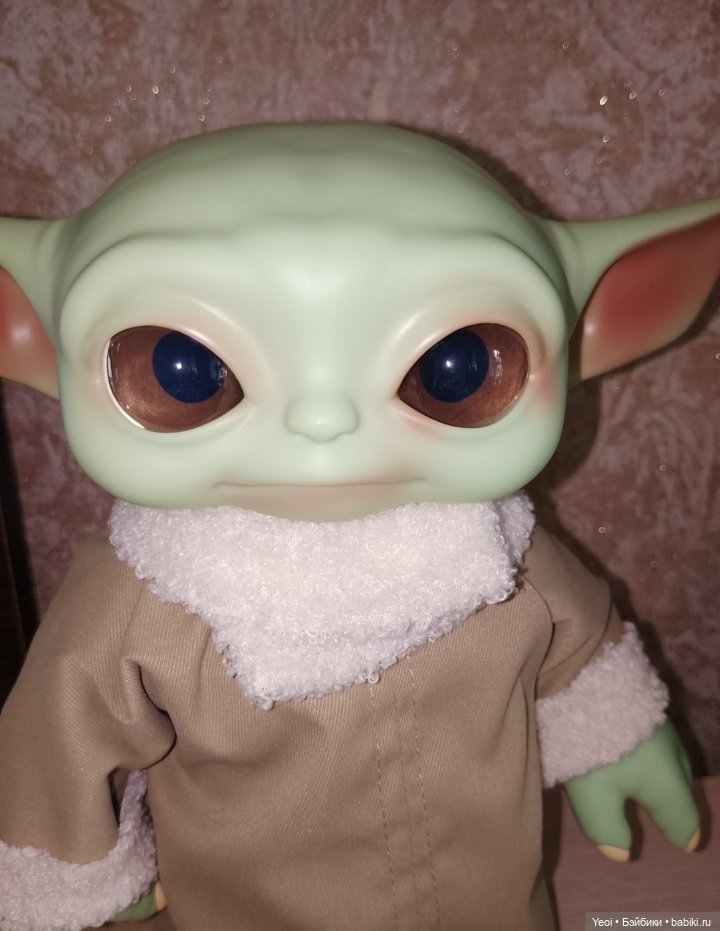 Большая подвижная фигурка Грогу (бейби Йода, малыш) (фото 7)