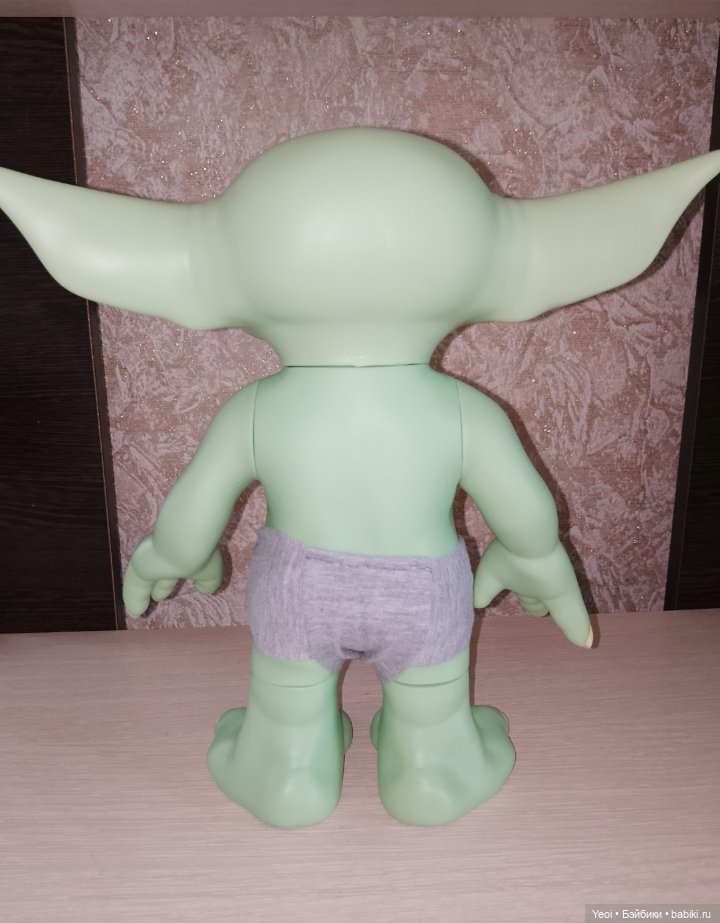 Большая подвижная фигурка Грогу (бейби Йода, малыш)