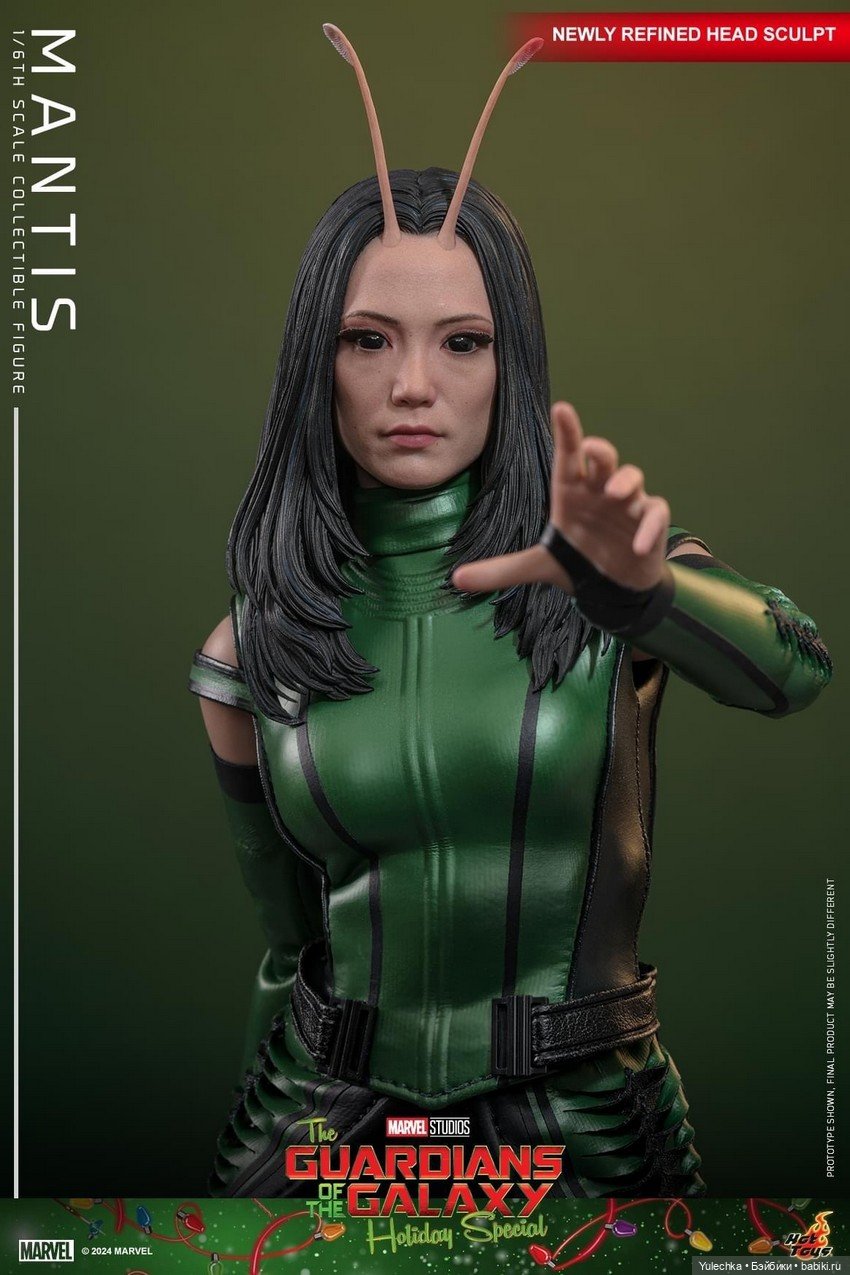 Hot Toys - скульптура головы и саму фигурку Мантис