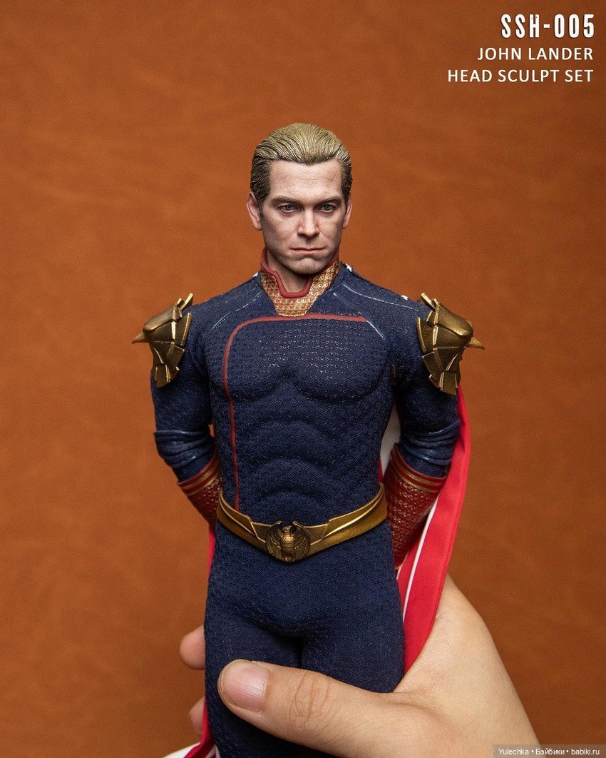 Soosoo Toys представляет две скульптуры головы для фигурки Хоумлендера