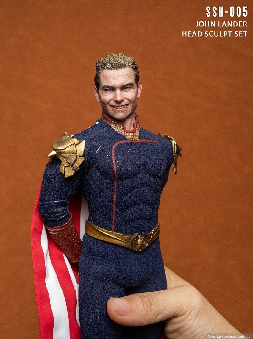 Soosoo Toys представляет две скульптуры головы для фигурки Хоумлендера (фото 3)