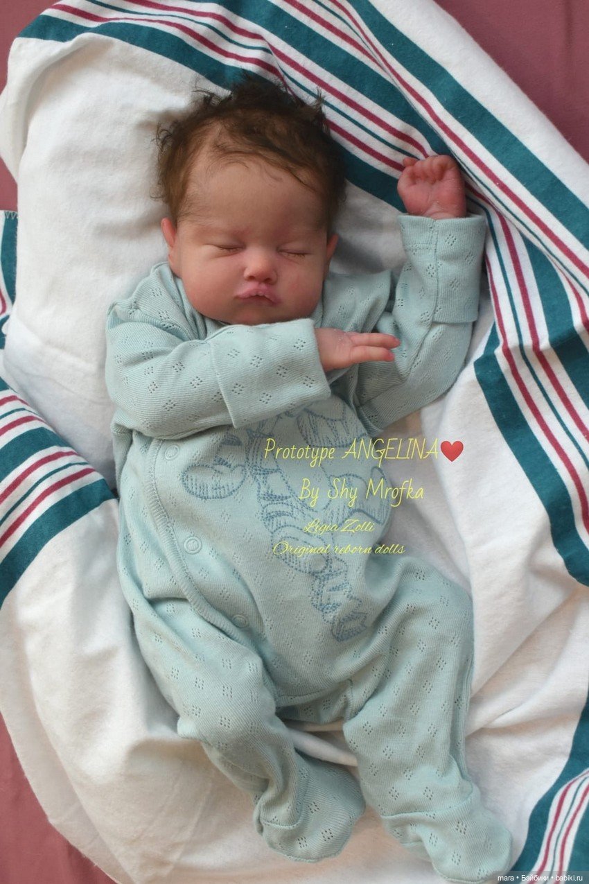 Angelina скульптора Shi Mrofka автор прототипа Lígia Zolli