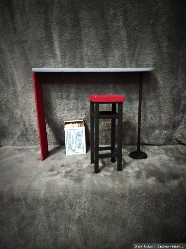Стойкостол и стулотабурет