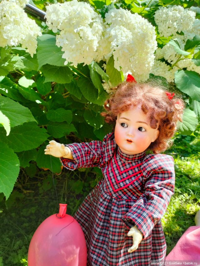 А шарик улетел — Антикварные куклы Kämmer & Reinhardt (K*R): характерные (фото 5)