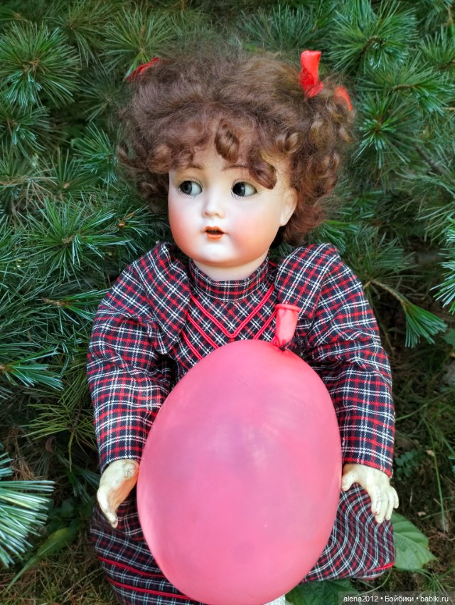 А шарик улетел — Антикварные куклы Kämmer & Reinhardt (K*R): характерные