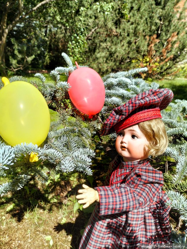 А шарик улетел — Антикварные куклы Kämmer & Reinhardt (K*R): характерные (фото 7)