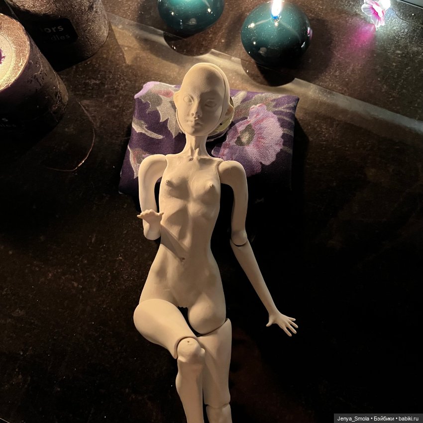 Нерешительность — Авторские шарнирные куклы своими руками: лепка (фото 5)