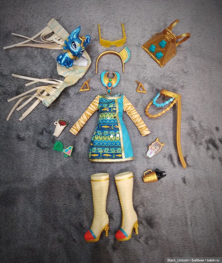 Клео Де Нил g3 — Куклы Monster High и Ever After High: G1 (фото 10)