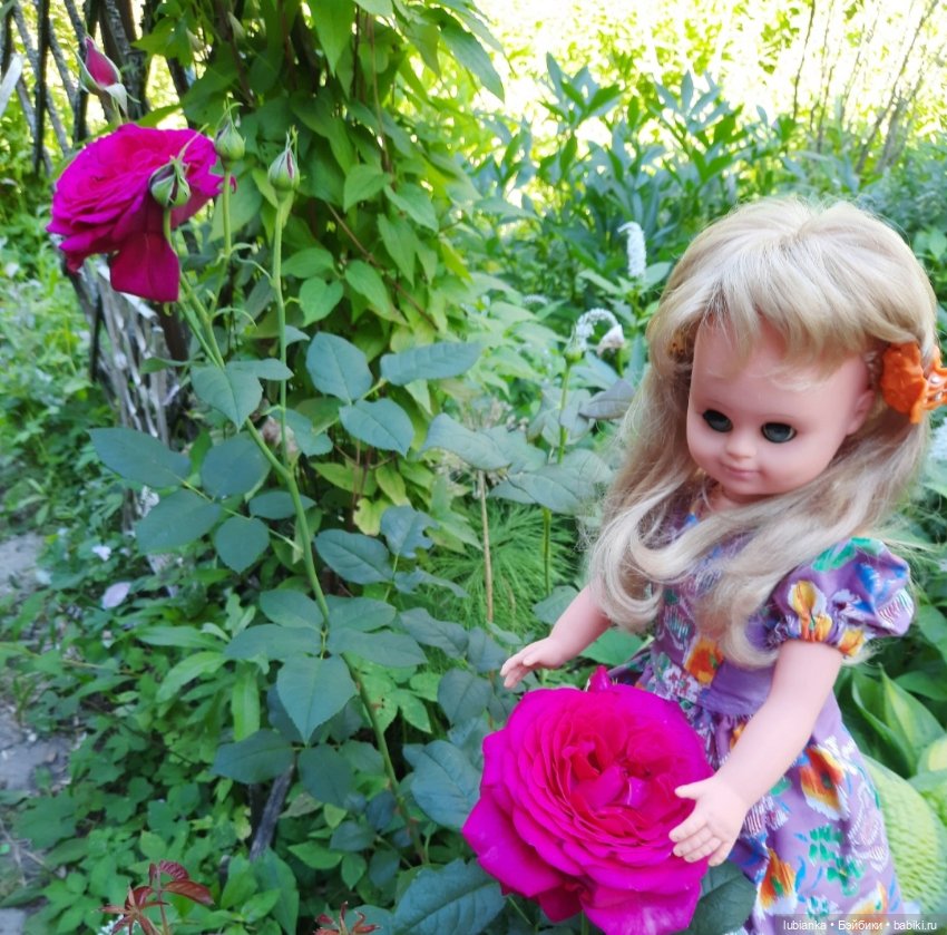 Аурелия знакомится с садом