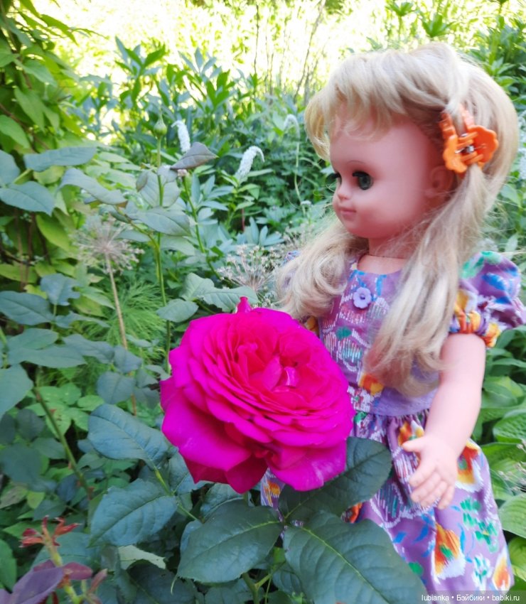 Аурелия знакомится с садом