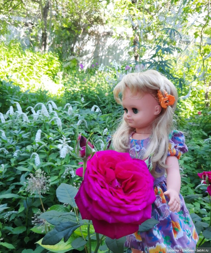 Аурелия знакомится с садом